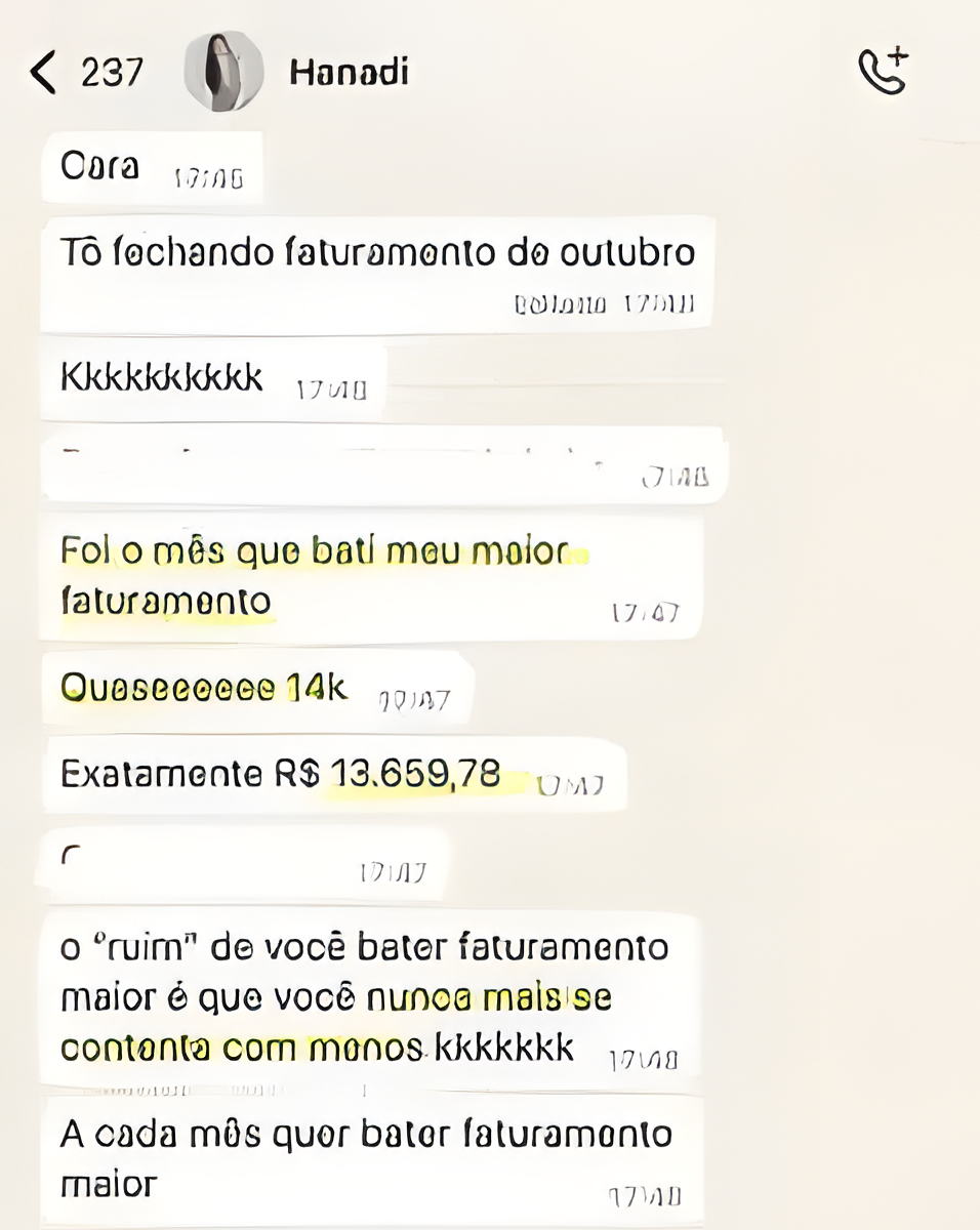 Prova visual do case de Hanadí